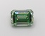 2.50 Ct. Fancy Intense  Green Emerald Lab Grown Diamond
