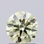 1.03 Ct. Fancy Light Yellow Round Lab Grown Diamond