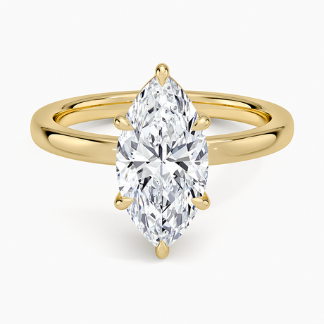 Dara Low-Profile Solitaire Ring