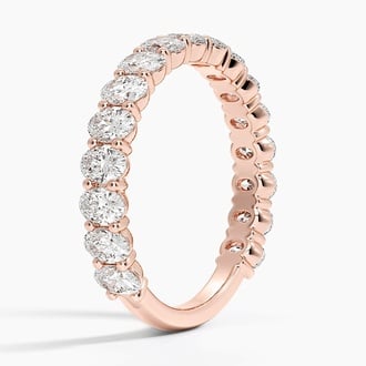 Oval Three-Quarter Coverage Lab Diamond Ring (1 1/2 ct. tw.)