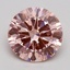 1.82 Ct. Fancy Intense Pink Round Lab Grown Diamond