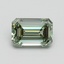 1.05 Ct. Fancy Intense Pacific Green Emerald Lab Grown Diamond