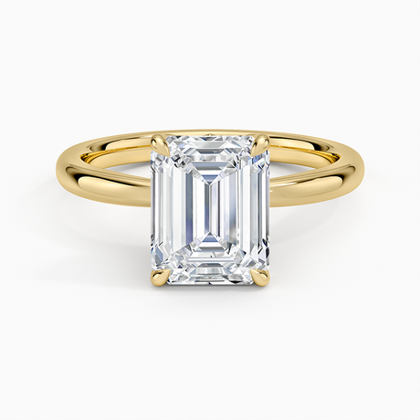 Petal 2mm Solitaire Engagement Ring