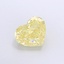 1.24 Ct. Fancy Yellow Heart Lab Grown Diamond