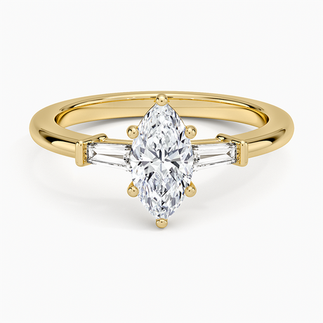 Symphony Tapered Baguette Three Stone Diamond Ring (1/5 ct. tw.)