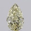 2.03 Ct. Fancy Light Yellow Pear Lab Grown Diamond
