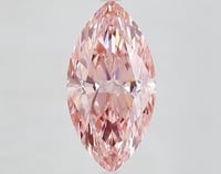 4.19 Ct. Fancy Vivid Pink Marquise Lab Grown Diamond
