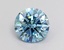 1.01 Ct. Fancy Vivid  Blue Round Lab Grown Diamond