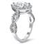 Infinity Pear Diamond Ring, smallside view