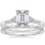 Platinum Cuvee Diamond Ring with Dolce Diamond Ring