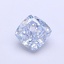1.05 Ct. Fancy Intense  Blue Cushion Lab Grown Diamond