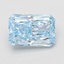 5.08 Ct. Fancy Vivid Blue Radiant Lab Grown Diamond