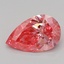 1.04 Ct. Fancy Vivid Pink Pear Lab Grown Diamond