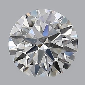 Round diamond — real photo