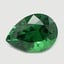 7.0x5.0mm Unheated Green  Pear  Tsavorite Garnet