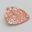 4.73 Ct. Fancy Vivid Pink Pear Lab Grown Diamond