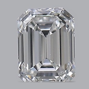Emerald diamond — real photo