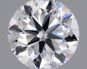 Round diamond — real photo
