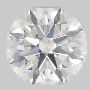 Round diamond — real photo