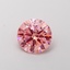 1.60 Ct. Fancy Intense Pink Round Lab Grown Diamond