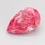 1.22 Ct. Fancy Vivid Pink Pear Lab Grown Diamond