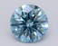 1.44 Ct. Fancy Vivid Blue Round Lab Grown Diamond