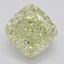2.10 Ct. Fancy Light Yellow Cushion Diamond