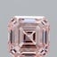 1.92 Ct. Fancy Intense Pink Asscher Lab Grown Diamond