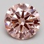 3.00 Ct. Fancy Intense Pink Round Lab Grown Diamond