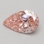 0.47 Ct. Fancy Intense Pink Pear Lab Grown Diamond