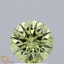0.97 Ct. Fancy Vivid Green Round Lab Grown Diamond