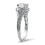 The Sausalito Ring, smalltop view on a hand