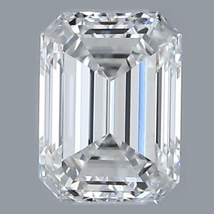 Emerald diamond — real photo