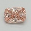 2.09 Ct. Fancy Vivid Pink Cushion Lab Grown Diamond