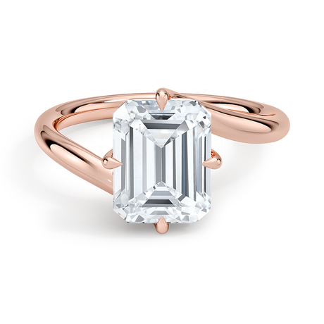 14K Rose Gold Atelier Solitaire Ring