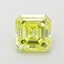1.27 Ct. Fancy Intense  Yellow Asscher Lab Grown Diamond