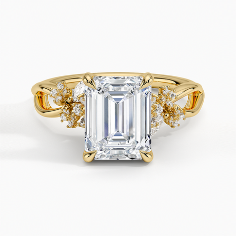 18K Yellow Gold Summer Blossom Diamond Ring (1/4 ct. tw.)