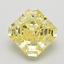 1.59 Ct. Fancy Yellow Radiant Lab Grown Diamond