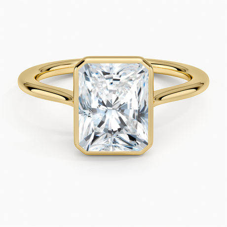Petite Luna Bezel Ring - Brilliant Earth