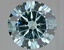 3.00 Ct. Fancy Green Blue Round Lab Grown Diamond