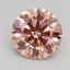 1.62 Ct. Fancy Intense Pink Round Lab Grown Diamond
