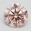 3.01 Ct. Fancy Intense Pink Round Lab Grown Diamond