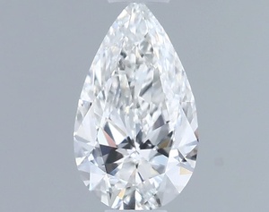 Pear diamond — real photo