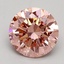 2.50 Ct. Fancy Intense Pink Round Lab Grown Diamond