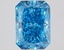 1.62 Ct. Fancy Vivid Blue Radiant Lab Grown Diamond