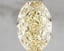 1.04 Ct. Fancy Intense Yellow Oval Lab Grown Diamond
