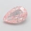 9.18 Ct. Fancy Intense Pink Pear Lab Grown Diamond