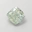 0.82 Ct. Fancy Yellowish Green Cushion Lab Grown Diamond