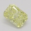 0.50 Ct. Fancy Yellow Radiant Diamond