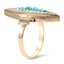 The Aziza Ring, smallside view